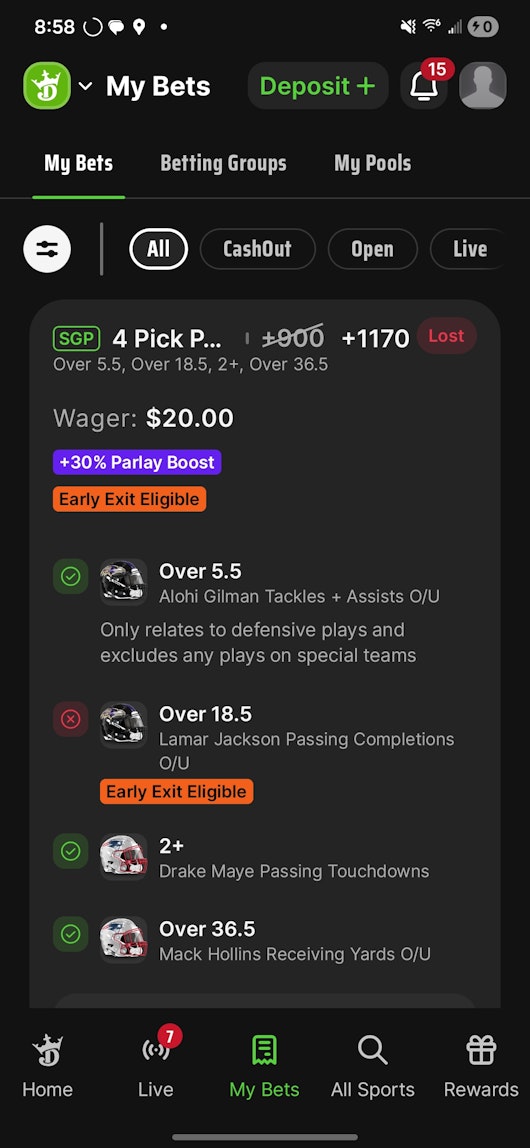 Early Exit Lamar Jackson