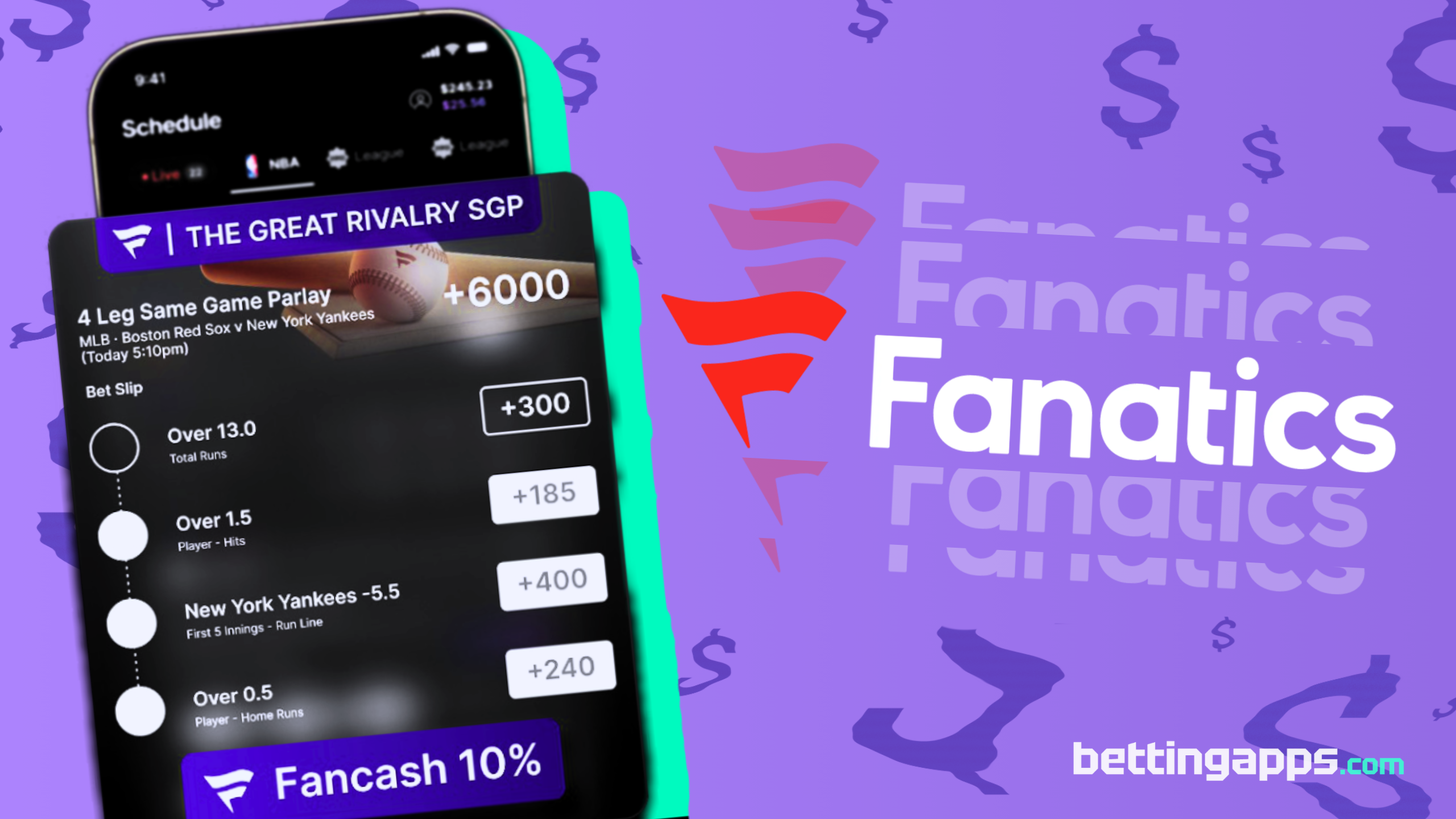 Fanatics FanCash header