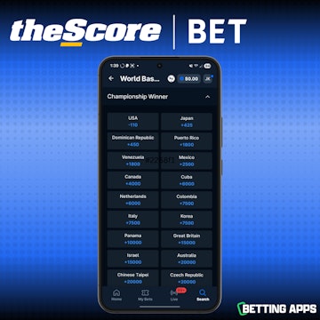 theScore Bet WBC Betting