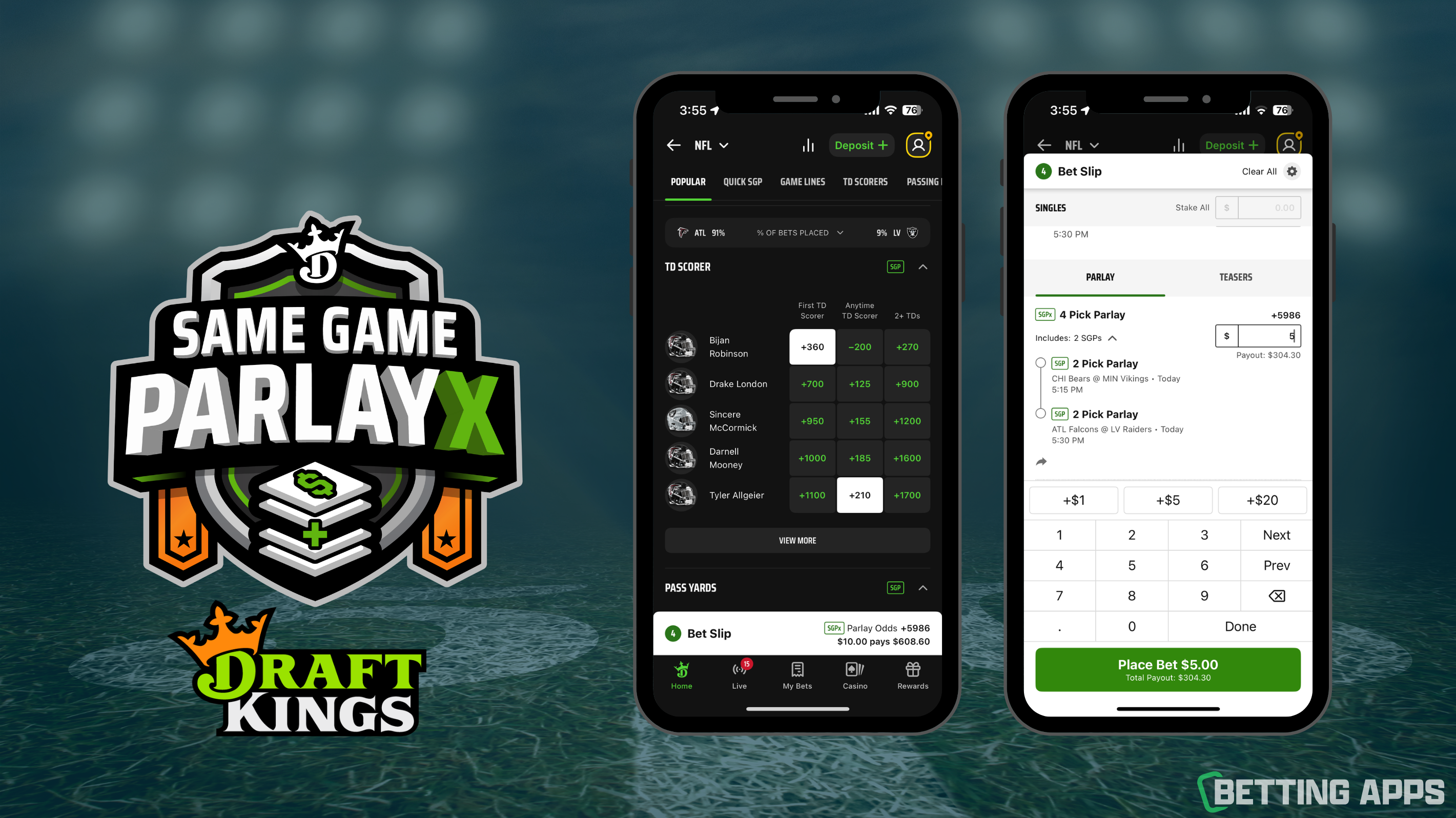 What is DraftKings SGPx?