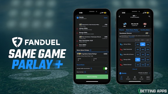 Fan Duel Same game parlay mockup article header