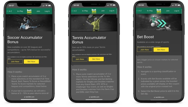 Bet365 App Promos