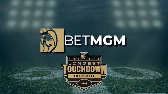 Bet MGM Longest Touchdown Jackpot Promo