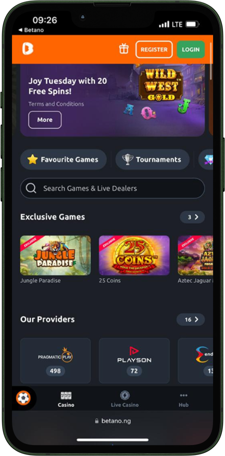 Betano App Casino