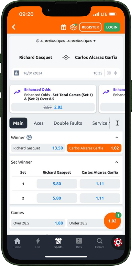 Betano App Live Betting