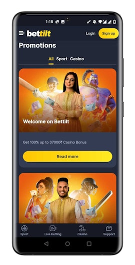 Bettilt App Offers