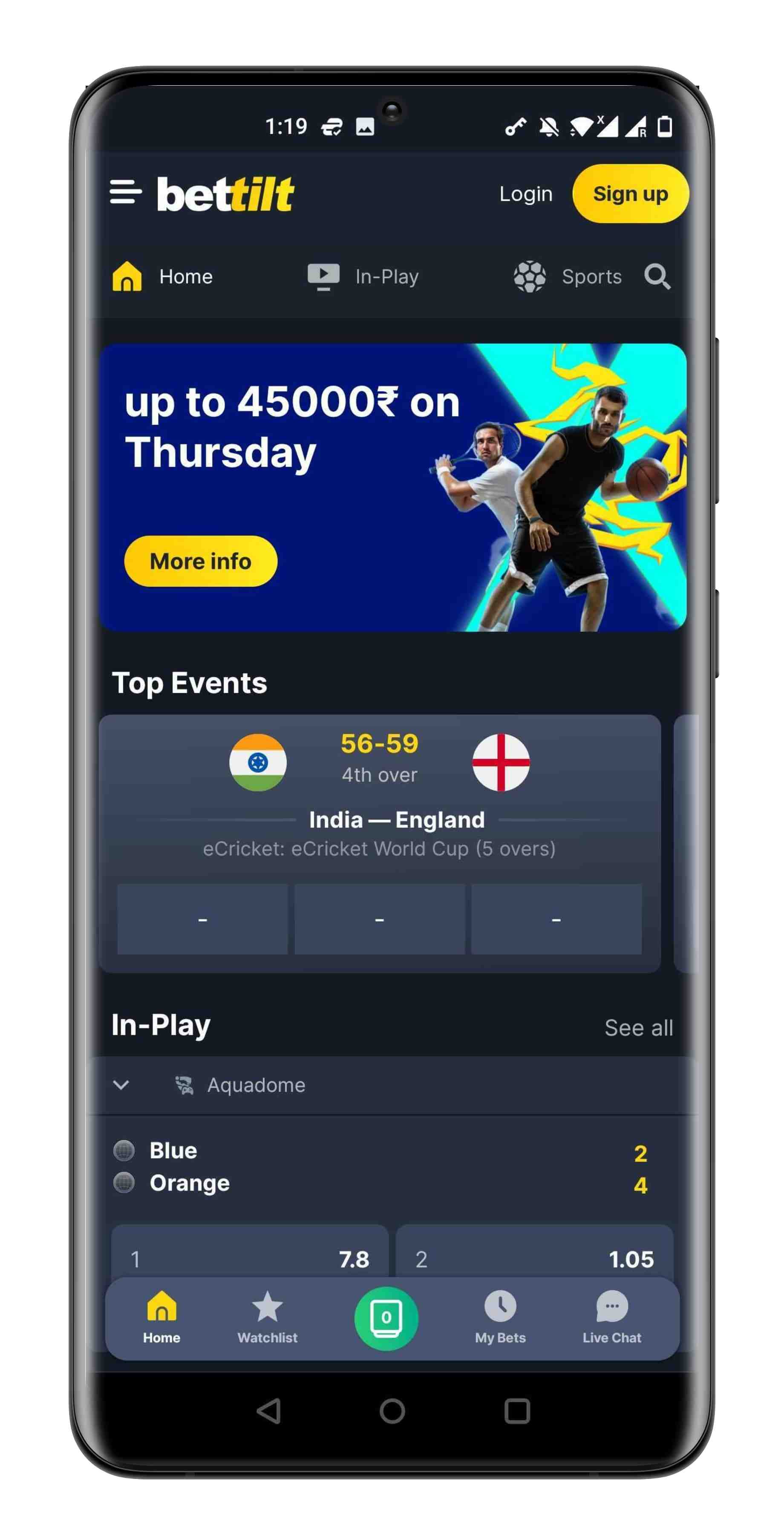 Bettilt App Sportsbook