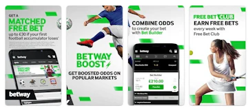 Betway in the Google Play Store