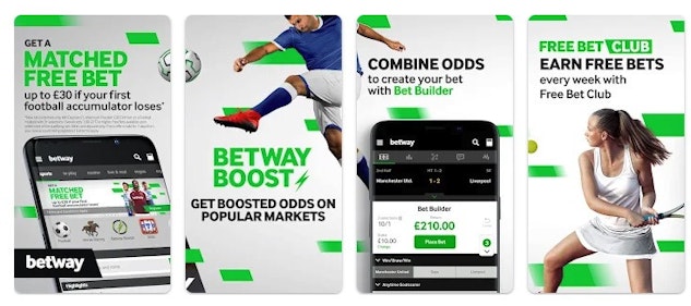 Betway in the Google Play Store