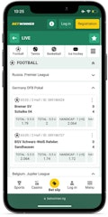 Betwinner App Live Betting