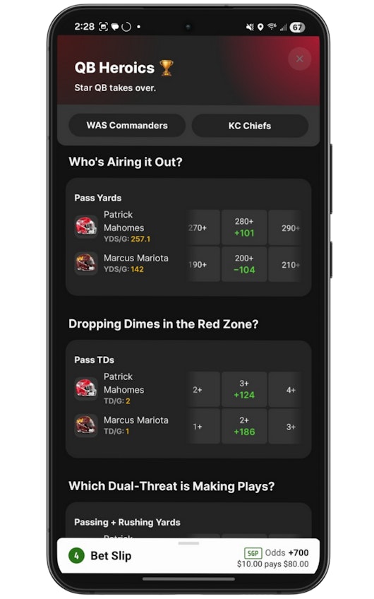 DraftKings GameScript Builder
