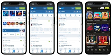 1x Bet App Features Graphic