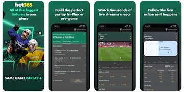 Bet365 App Features Graphic