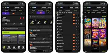 RTBet App Features Graphic
