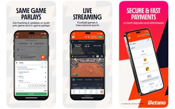 Betano review features graphic