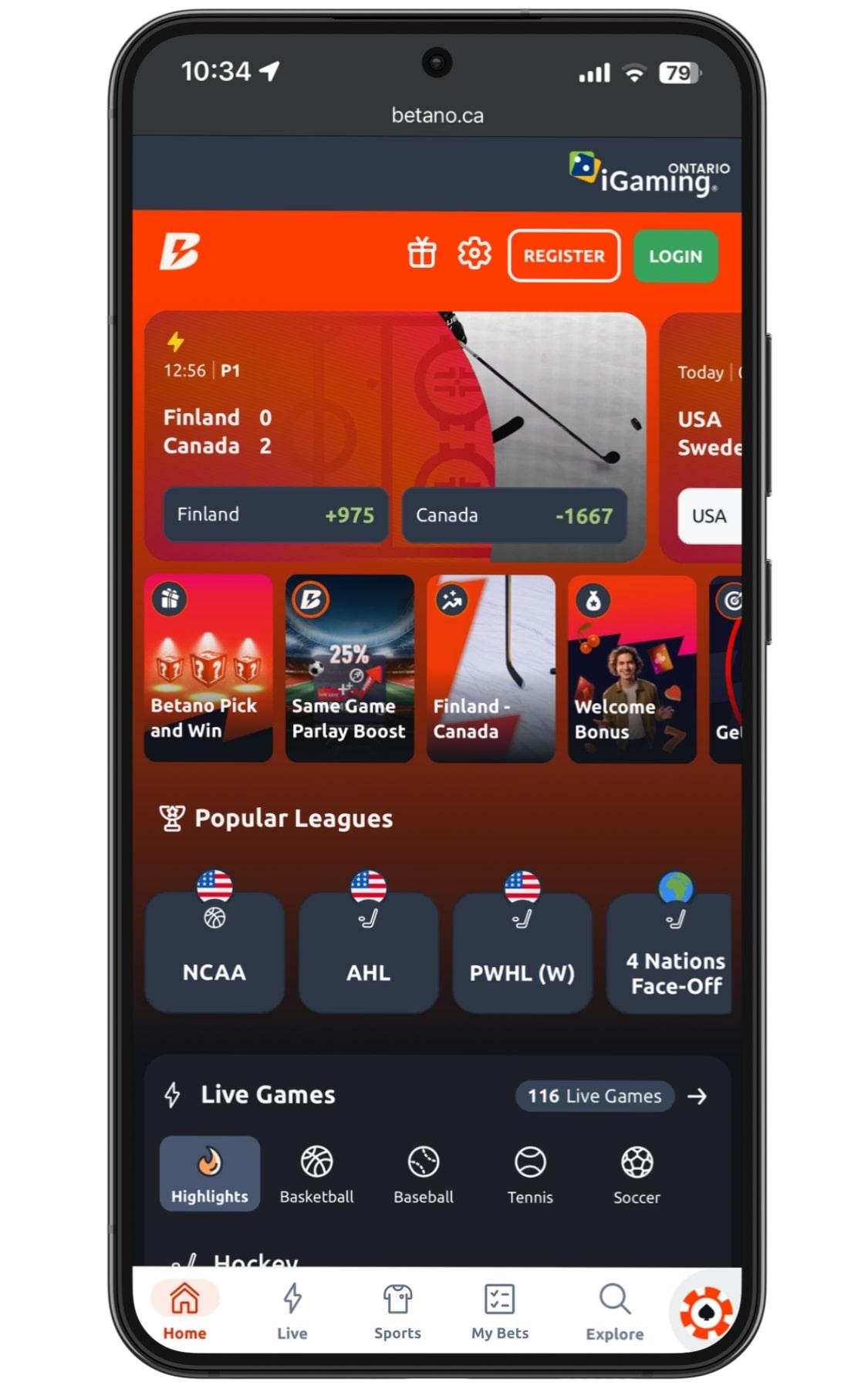 Deep betting markets