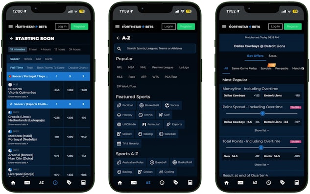 North Star Bets Canada 3 Phone Mock Up