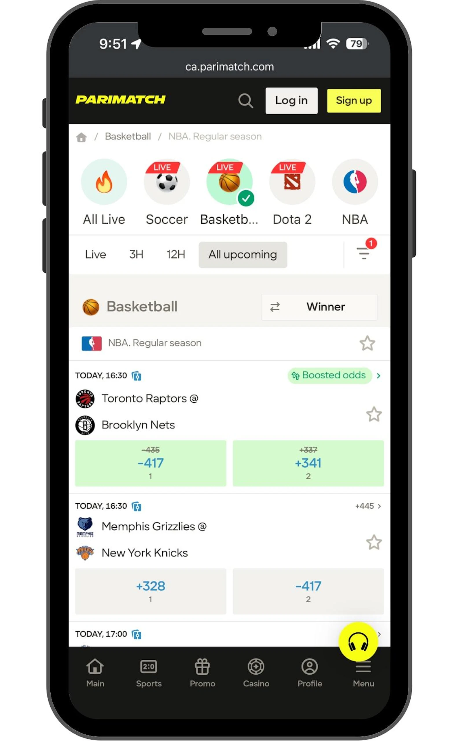 Find all your favourite sports