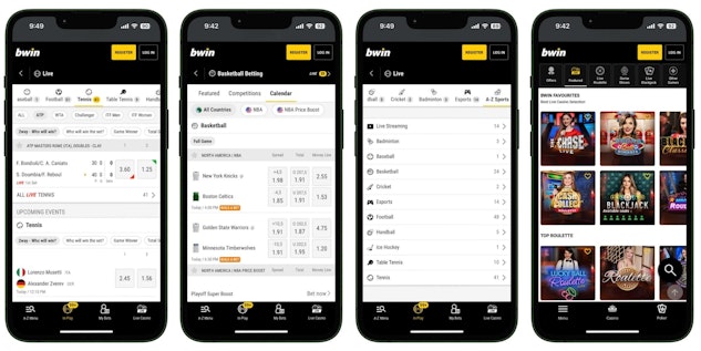 Bwin screenshots