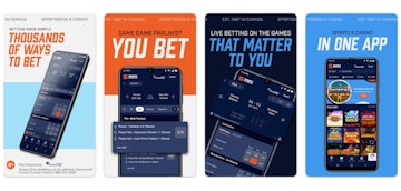 Sports Interaction Android App Graphic