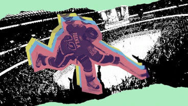 Article header Flames slapshot