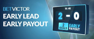 Betvictor early payout banner image