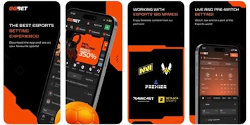 GG Bet app features graphic