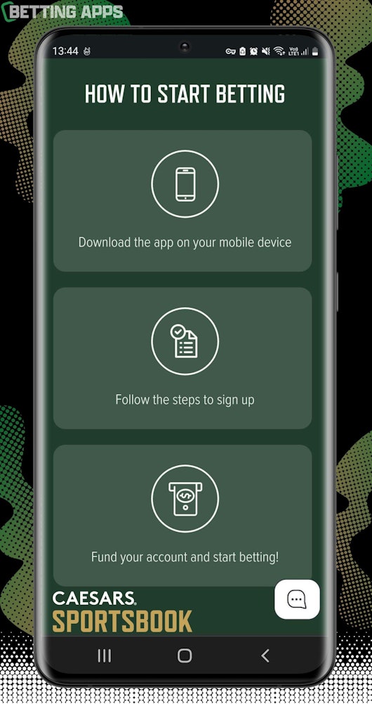 Caesars Android branded