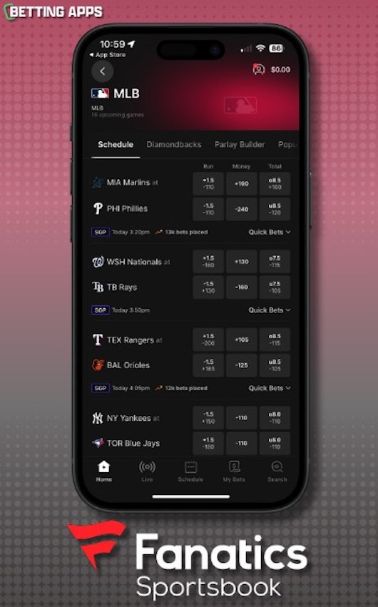 Fanatics Phone App Mockup