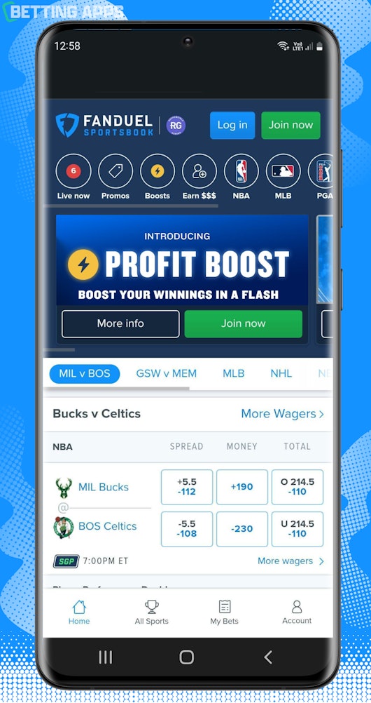 Fan Duel USA Android branded