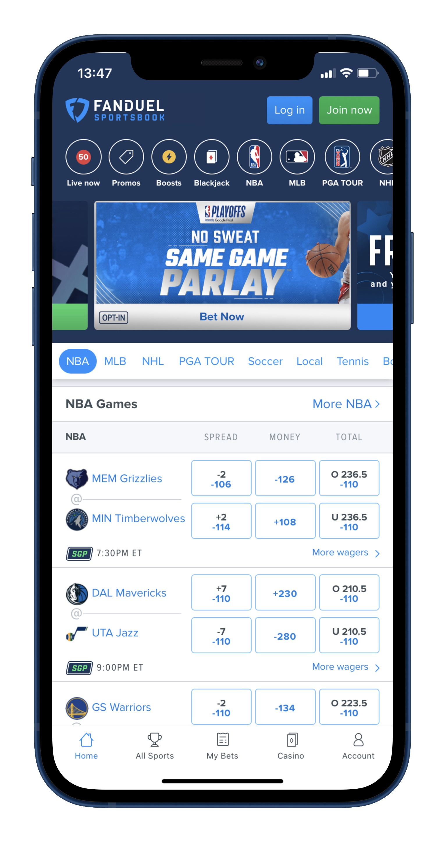 Fanduel Sportsbook App