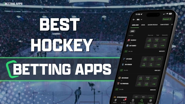 Hockey betting apps mockup