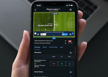 Live betting on the Fan Duel Sportsbook App