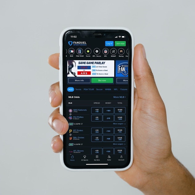 Fanduel sportsbook app design