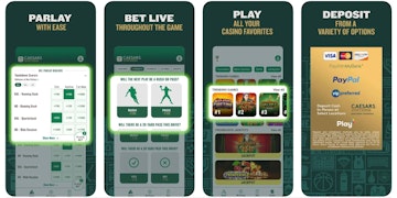 Caesars Ontario App Features Graphic