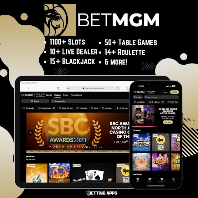 Betmgm is the best blackjack app