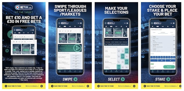 Bet UK google play store android screenshots