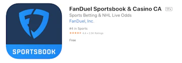 Fanduel sportsbook iphone app