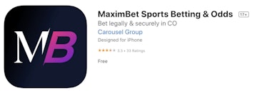 Maxim Bet app review