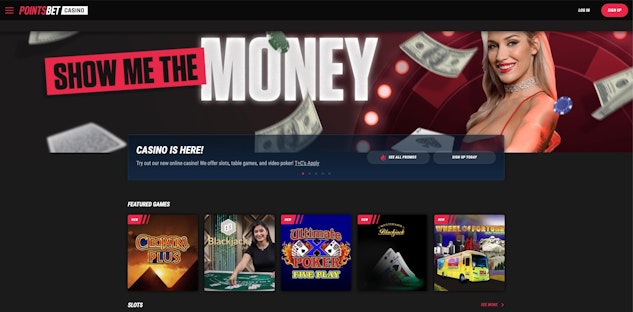 Points Bet Casino Screenshot