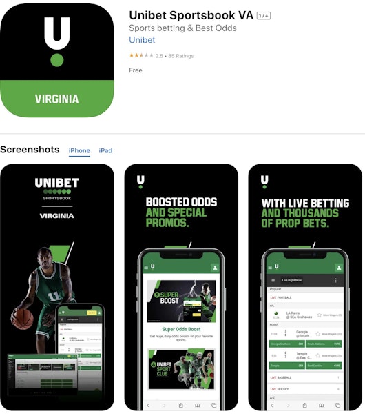 ShopDanorgan Capture d écran de l application Unibet
