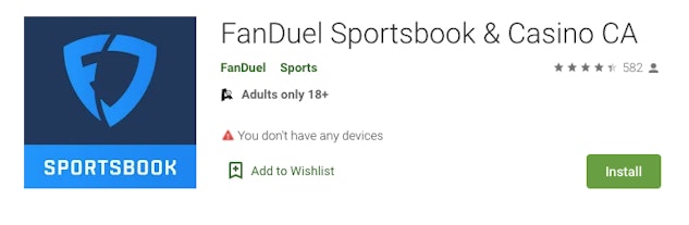 Fanduel sportsbook android app
