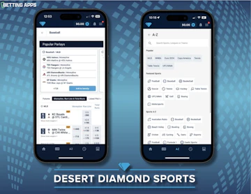 Desert diamond 2 phone mockup