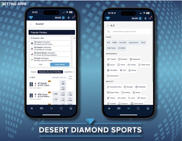 Desert diamond 2 phone mockup