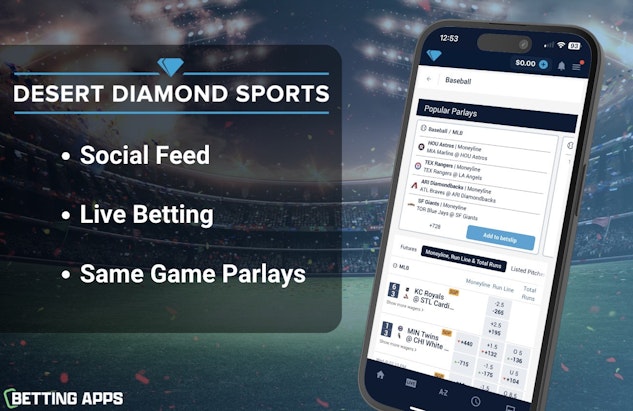 Desert diamond mockups features