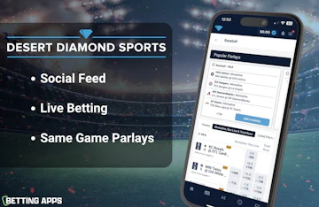 Desert diamond mockups features