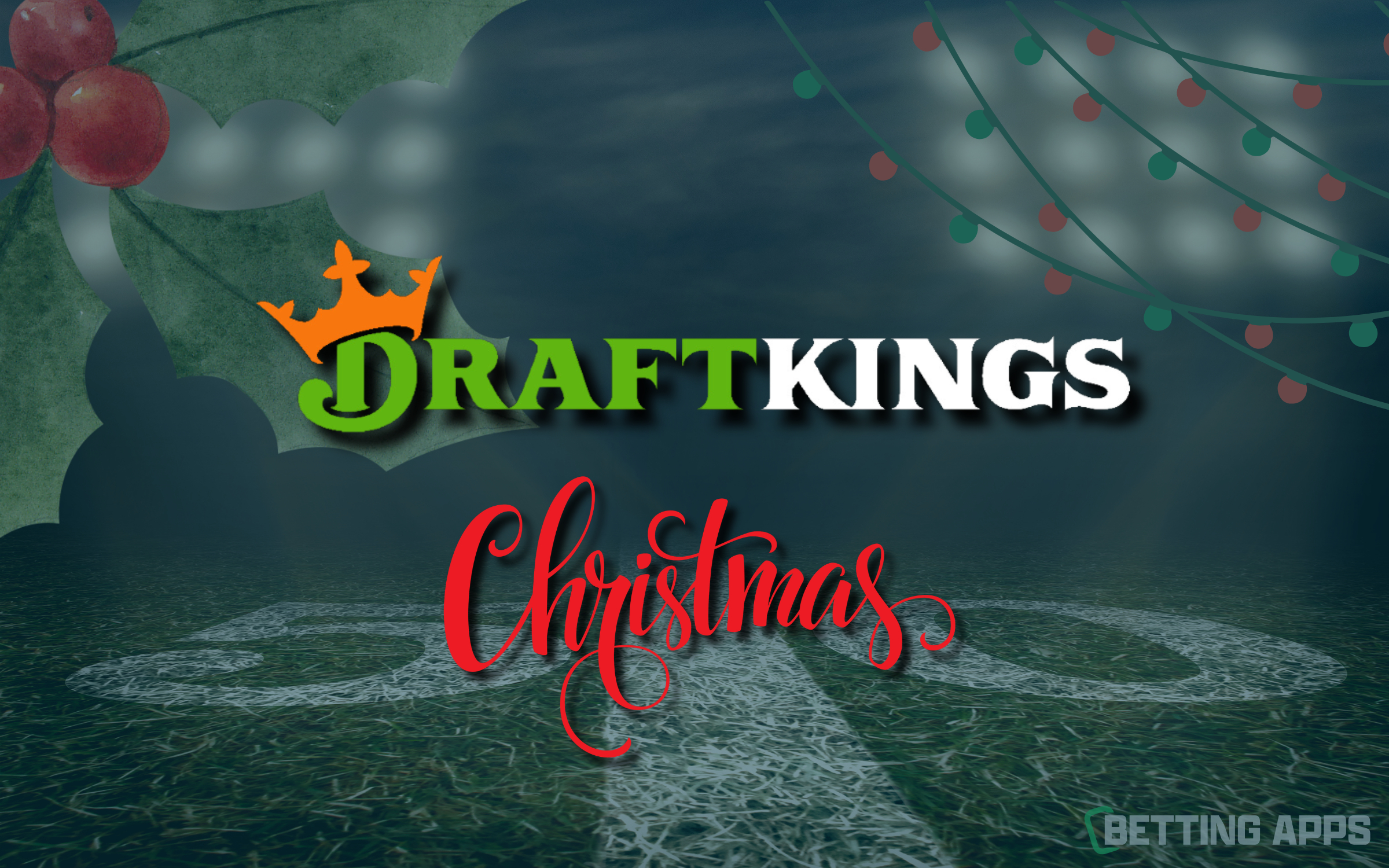 Draft Kings Xmas promo header