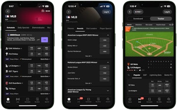 Fanatics betting app baseball mockup