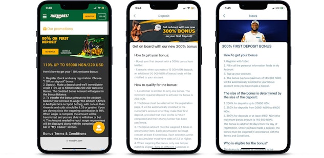 Football Betting App Bonus