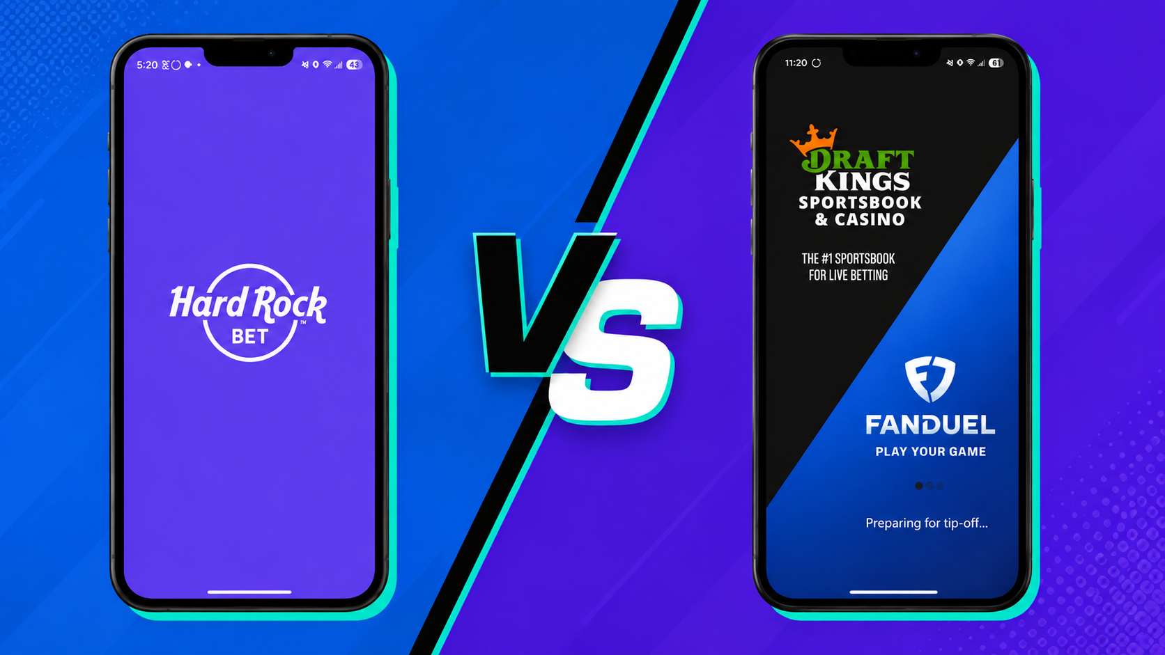 Hard Rock Bet vs Draft Kings FanDuel